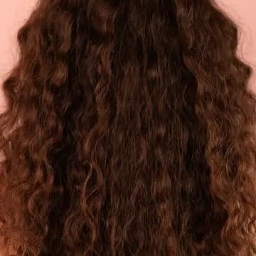 Cabelo grosso e cacheado